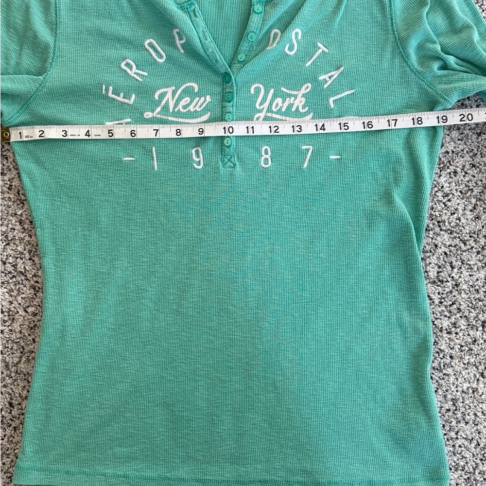 Aeropostale Women’s Tops Bundle - Teal, Aqua, Purple, Hot Pink - Picture 13 of 16